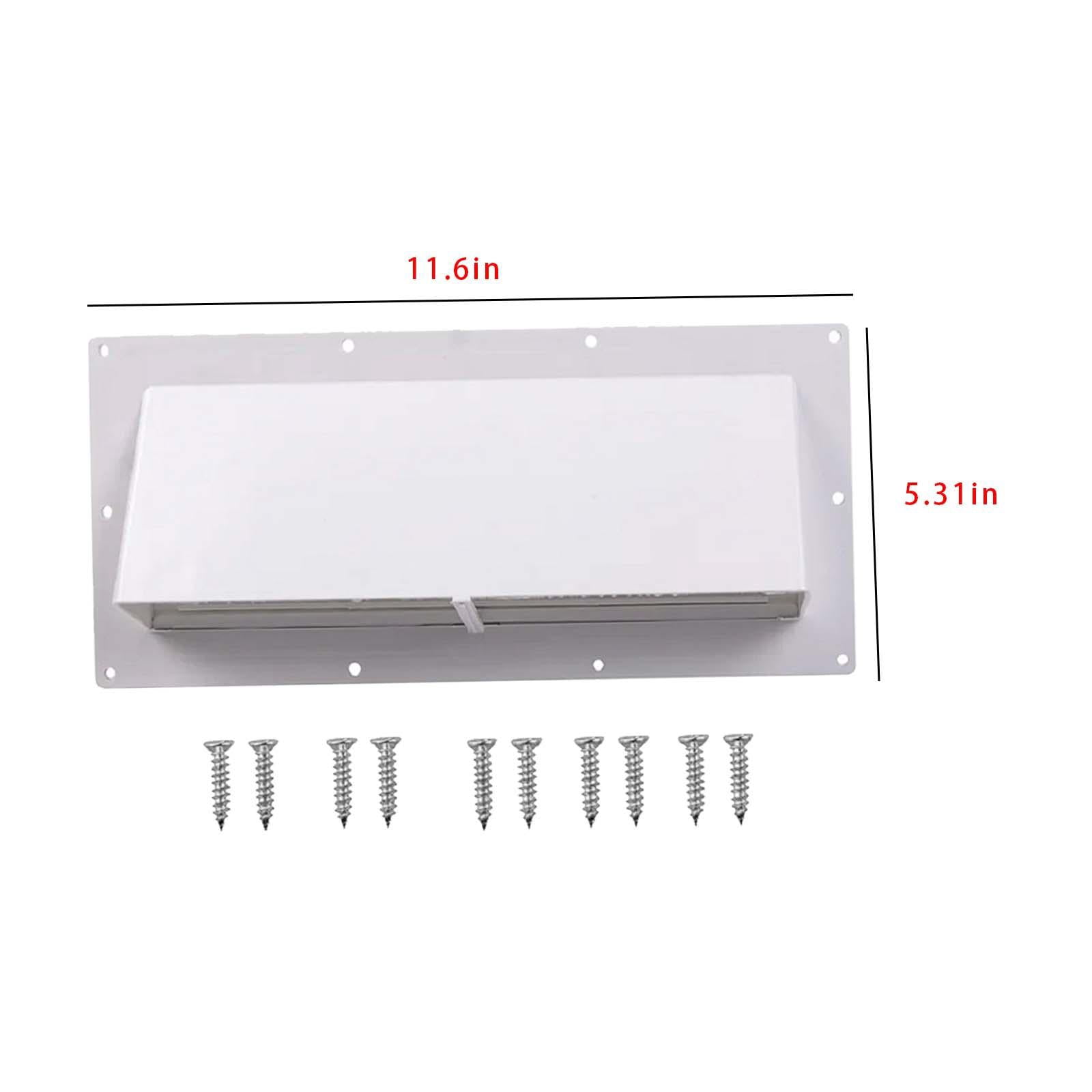 RV Range Hood Vent Cover RV Accessories for Camper Park Camping Trailer white