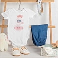 thumbnail image 3 of Dennis The Menace Aloha Hawaii Romper Boys or Girls Infant Baby Brisco Brands NB, 3 of 6
