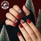 thumbnail image 5 of Pack de 24 pantalones cortos Teenitor de Press On Nails con pegamento para uñas y pegatinas, 5 of 7
