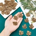thumbnail image 3 of 40PCS Maple Leaf Charms Alloy Maple Leaf Pendant Charms Large Bronze Enamel Leaves Dangle Charms Fall Enamel Leaf Pendants for DIY Necklace Bracelet Jewelry Making, 3 of 7