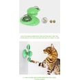 thumbnail image 3 of Interactive Cat Toy Rotating Windmill Teasing Scratching Tickling Hairbrush, Chew Toy with Twinkle Ball Catnip, 3 of 6