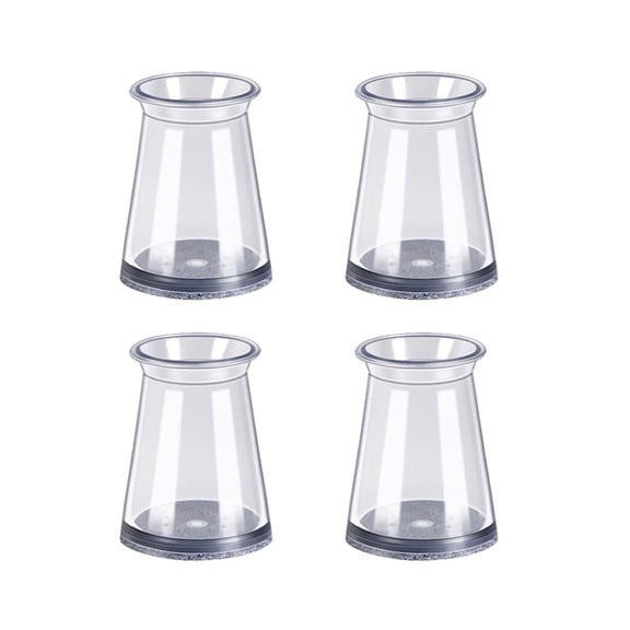 4PCS Chair Leg Floor Protectors, Felt Furniture Leg Cover Pads for Hardwood Floors,Silicone Covers caps for Chairs