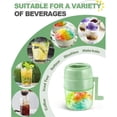 thumbnail image 5 of Snow Cone Machine Shaved Ice Machine Manual Ice Shaver Machine Double Stainless Steel Blade Ice CrusherGreen, 5 of 5