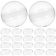 thumbnail image 1 of Bolas de cápsulas llenables de 50 piezas bolas retorcidas multipropósito transmitir bolas relleno, 1 of 7