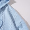 thumbnail image 4 of pstuiky camisas de manga larga para hombre, Blusa informal y moderna de color liso con capucha, manga larga y bolsillos abotonados para hombre tops de invierno para hombre xs, 4 of 9