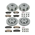 thumbnail image 3 of Power Stop Front and Rear Stock Replacement Brake Pad and Rotor Kit KOE5828 Fits 2019 Toyota Highlander, 3 of 8