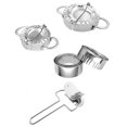 thumbnail image 1 of Stainless Steel Dumpling Maker,304 Stainless Steel Manual Kitchen Utensils Dumpling Mold Built to Last, 1 of 14