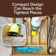 Duck Compact Cordless Vacuum by Horsepower, Gold Edition, Ultra-Powerful Upgraded Battery for Extra-Long Run Time, AS SEEN ON TV, Strong Suction, Easy to Store, Portable & Rechargeable. Home & Auto