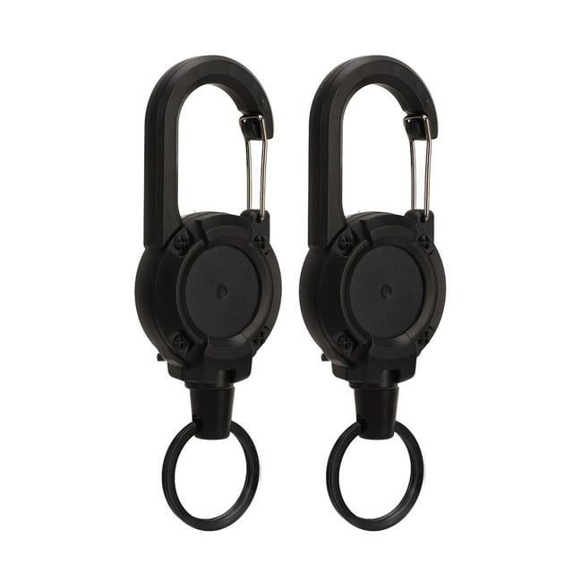 Retractable Key Holder,2Pcs Retractable Keychain Key Retractable Key Chain Heavy Duty Retractable Keychain Professionally Tested