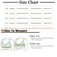 thumbnail image 2 of Zunfeo Bras for Women- Beauty Back Bralette Wire Free Longline Bra Push-up Underwear White XL, 2 of 5