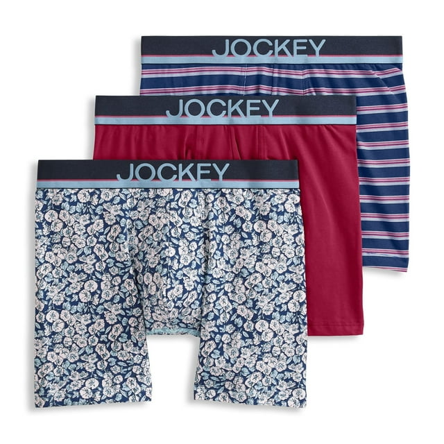 Jockey Caleçon Boxeur pour Hommes True Style 6 Po - Lot de 3