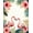 Pink Multi, Pattern 16, variant on Design&I 8'x10' Washable Area Rug Vintage Damask Symmetrical Scrolls Botanical Border Boho Blooms for King Size Bedroom, Under Bed, Sleek Flatweave Pet Friendly