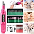 thumbnail image 3 of 48pc Electric Nail Drill, Portable Nail Drills for Acrylic Nails, Toenail Sander for Thick Nails File Kit, Acrylic Nail Kit Set Professional with Everything,Blue, 3 of 6
