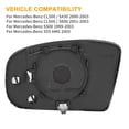 thumbnail image 2 of Coche Derecho Unique Bargains Retrovisor Espejo Vidrio Calentado 2208100321, 2 of 8