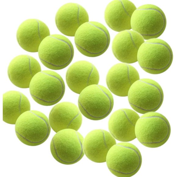 10 Pack Tennis Balls, Training Balls for Lessons, Practice, Playing with Pets
