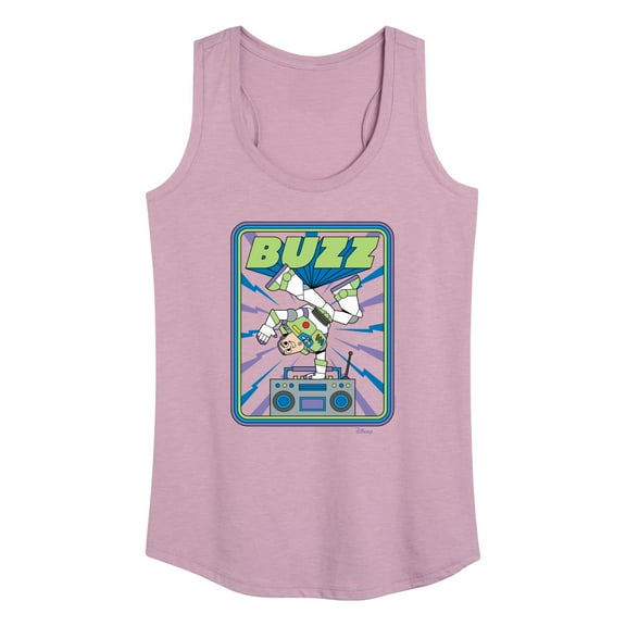 Disney - Toy Story - Buzz Breakdancing - Women's Racerback Tank Top