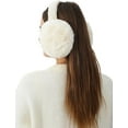 thumbnail image 4 of Fluffy Ear Muff for Women Plush Foldable Earmuffs Kids Winter Earmuffs Girls Boys Cold Weather Ear Warmer, 4 of 8
