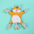 thumbnail image 2 of Pet Cotton Rope Squeaky Toy Sounding Paper Crinkly Sound Toy Rope for Dogs Cats, 2 of 3