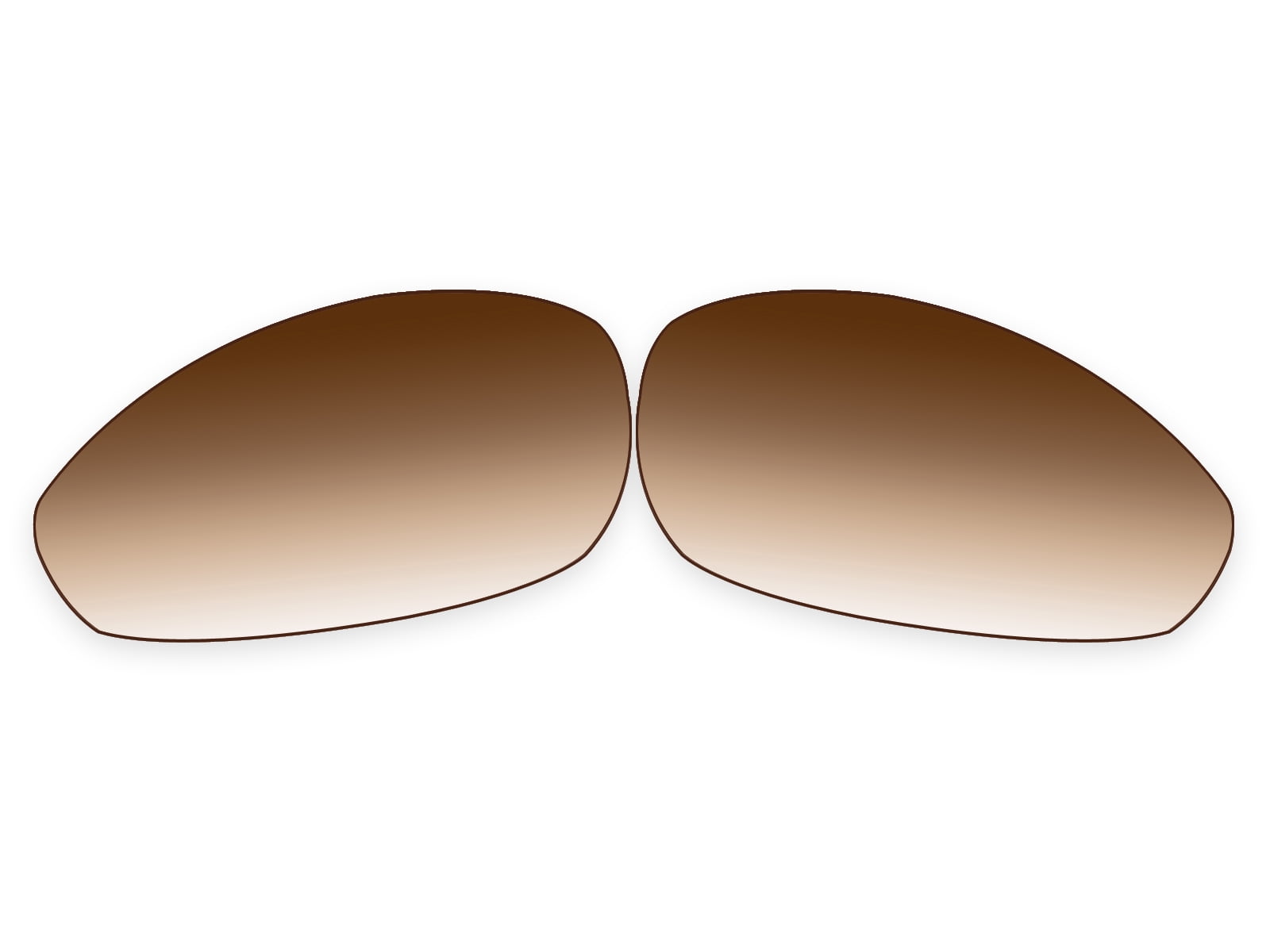 Vonxyz Replacement Lenses For Bose Soprano Sunglasses - Brown Gradient Polarized, UV Protection
