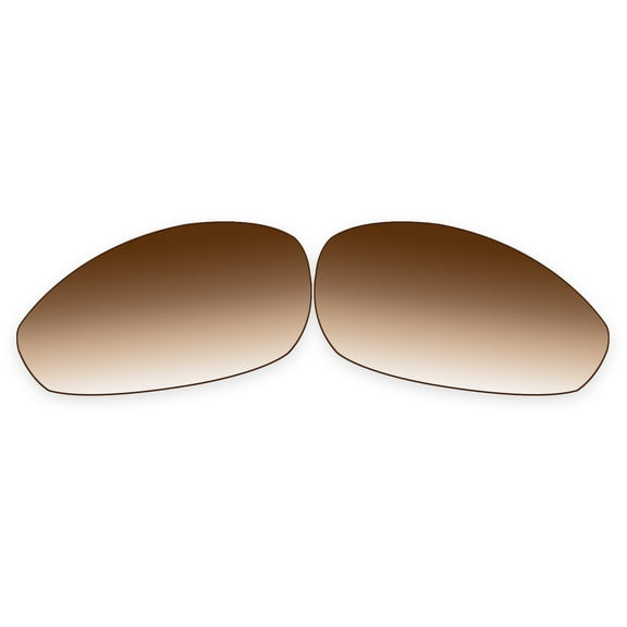 Vonxyz Brown Gradient Polarized Lenses Replacement for Oakley Straight Jacket 2007 Sunglass