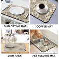 thumbnail image 4 of 18x24 Inch, Microfiber Dish Drying Mat - Unrivaled Performance, Ultra-Absorbent for All Your Kitchen Needs, 4 of 7