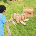 thumbnail image 1 of pitrice Wooden Throwing Game Throwing Bowling Throwing Scatter for Backyard Lawn, 1 of 9
