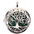 thumbnail image 1 of Pendentif en Alliage et Pierre pour Usage DIY Couleur Verte Design Rétro Symbolique Fournitures de Fabrication de Bijoux, 1 of 8