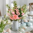 thumbnail image 2 of Easter Decor, Easter Artificial Flowers ,Spring Tabletop Centerpiece for Home, Living Room, Dining Table, Eggs Spring Flowers Gifts for Women Harlik, 2 of 5