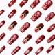 thumbnail image 4 of Puntas de uñas navideñas terminadas, uñas usables, uñas postizas navideñas, parches para uñas usables, pieza de uña, 4 of 4