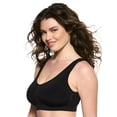 thumbnail image 3 of Paramour by Felina | Body Smooth Seamless Wireless Bralette 2-Pack (Black, Large), 3 of 4