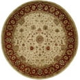 thumbnail image 2 of K2 Floor Style Empire Ivory/Rust Hand-Tufted Wool Area Rug, 2 of 2