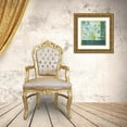 thumbnail image 3 of Tre Sorelle Studios 15x15 Gold Ornate Wood Framed with Double Matting Museum Art Print Titled - White Poppy Garden II, 3 of 4