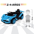 thumbnail image 3 of Best Trading Kids House Carrito Eléctrico Montable para Niños Speedster con Diseño Deportivo Carrito de Control Remoto y Modo Manual Bluetooth Luces LED Cinturón de Seguridad Soporta, 3 of 8
