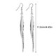 thumbnail image 2 of Minnieouse 1 par de pendientes de metal galvanizado con borlas adornos únicos de moda joyería del Día de San Valentín para mujer blanco Type3 NO3 Minnieouse AP009391-02, 2 of 6