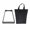 Black, variant on Collapsible Camping Cooler Stand, Heavy-Duty Iron Folding Ice Box Holder for Backpacking & Outdoor Camping - Black Small