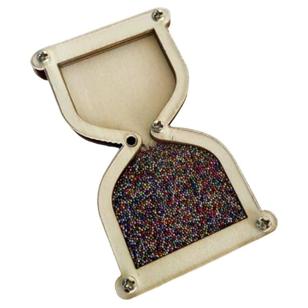 Reloj de arena de madera para niños, tablero de actividades, educación infantil temprana, rompecabezas preescolar tizón