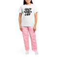 thumbnail image 4 of CafePress - Crazy Dog Lady Women's Light Pajamas - Women's Short Sleeve Print T-Shirt and Pants Light Cotton Pajama Set, 4 of 7