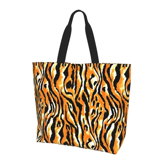Yiaed Zebra Print Handbag for Women Tote Purse Shoulder Bag Large Fashion Hobo Purse Handbag Shopping Tote