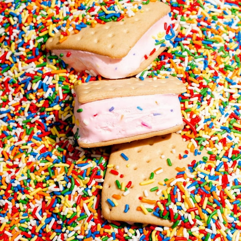 Fatboy Sugar Cookie Ice Cream Sandwich, 5 fl oz Bars, 6 Count (Frozen)