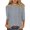 Gray, variant on Spring Tops for Women Shirts 3/4 Sleeve T Shirts Blouses Spring Boho my reorder list