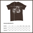 thumbnail image 7 of Flying Eagle Portrait T-shirt Soaring Patriotic Symbol of Freedom American Bird Wings Wildlife Nature Men's Tee, 7 of 7