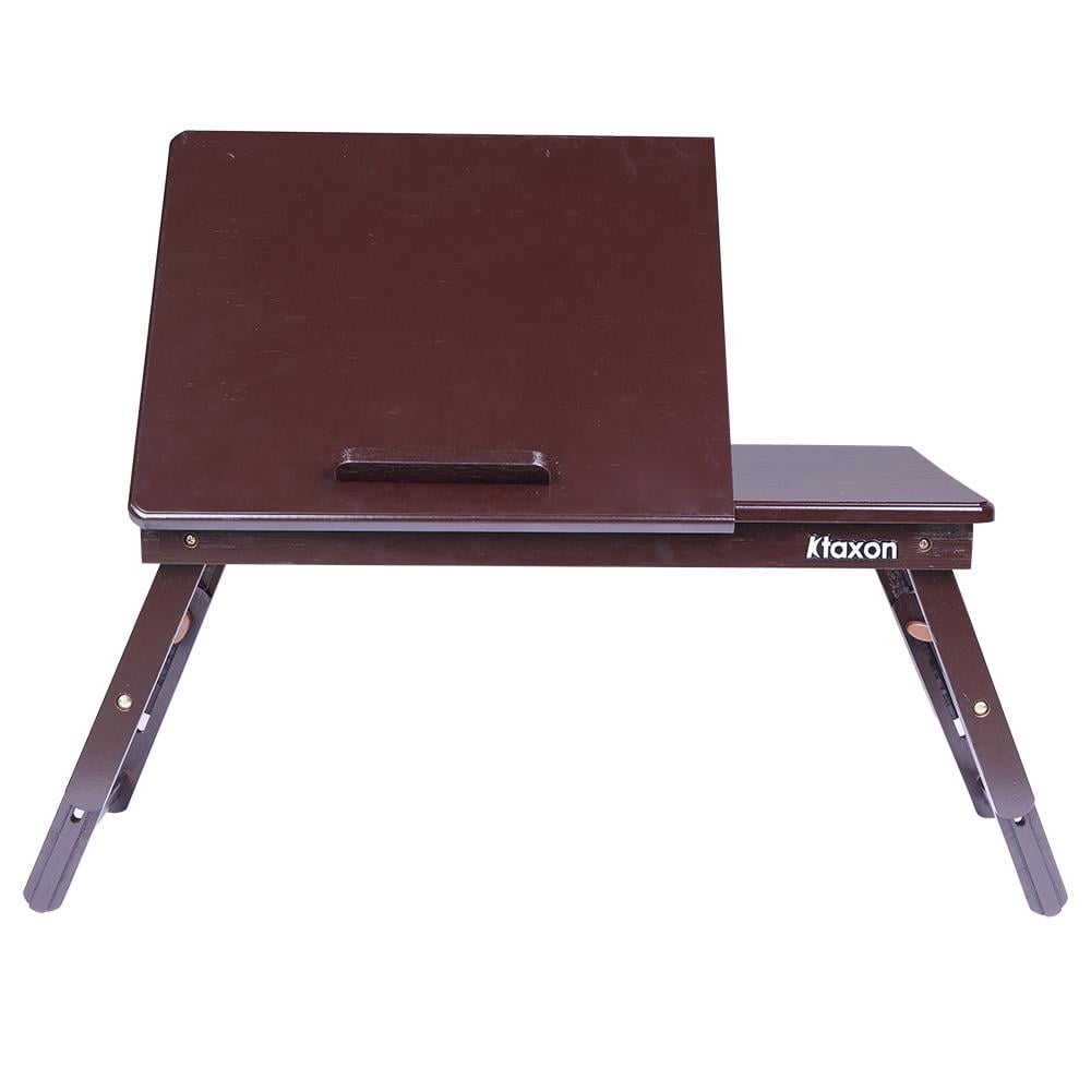 Ktaxon Bamboo Lap Desks,Foldable Laptop Table,Beds Tray Table,For Dorm