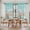Green, variant on Coastal Beach Kitchen Curtain for Berdoom Living Room Cafe 72 Inch Length, Ocean Wave Summer Sea Starfish Coral Teal Beige Tiers Curtains Light Filtering Drapes Window Treatment 2 Panels 52"Wx72"L