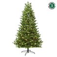 thumbnail image 1 of 7FT PE green pine instapole tree, 8775 pe tips, 800 dual warm white/multi microdot tape, 9 function & foot pedal, 1 of 4