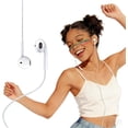 thumbnail image 3 of AOUHML-2 Pack USB C Wired Earbuds Ear Buds for iPhone 17 16 Pro Max 16e 16 Plus 16Pro 15 Pro Max 15 Plus 15Pro 15 USBC in-Ear Headphones Wired Type C iPhone 16 Earbud Earphones Headsets with Micropho, 3 of 4