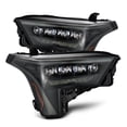 thumbnail image 1 of AlphaRex USA Headlight Assembly 880871 NOVA-Series; LED Bulb; Projector Beam With Amber Daytime Running Light/Amber Sequential Signal; Clear Polycarbonate Lens; Alpha Black Polypropylene Housing, 1 of 21