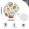 thumbnail image 2 of Ryvnso Coffee and Tea Pots Round Plate Mats Dining Table Placemat Set of 4 for Holiday Decoration, 2 of 7