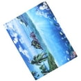 thumbnail image 2 of 200x150cm Tapestry Scenery Summer Beach Sea View Background Tapestry Home Decoration, 2 of 5