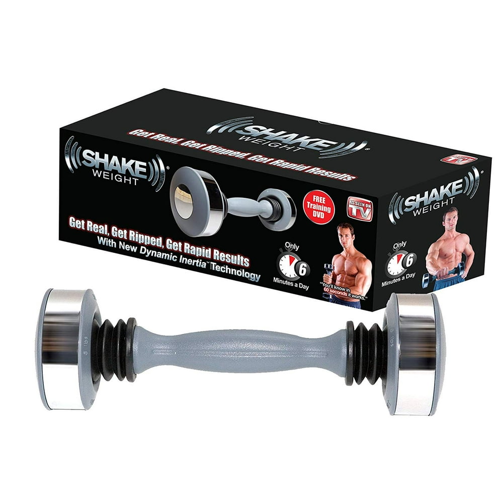 Shake Weight Men's 5lb Arm Firming, Muscle Toning Dumbbell, Get Real Ripped & Rapid Results