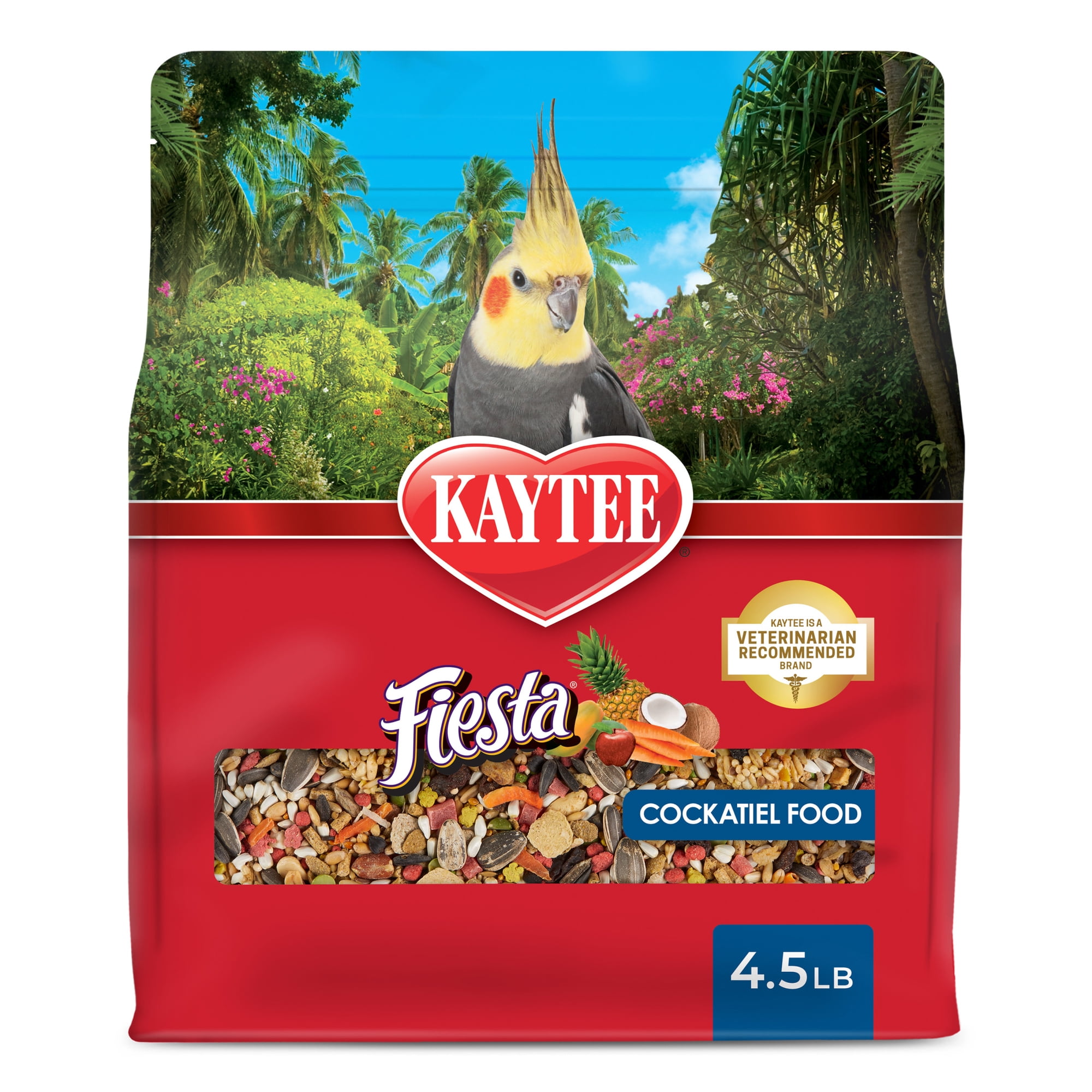 Kaytee Fiesta Cockatiel Food 4.5 Pounds